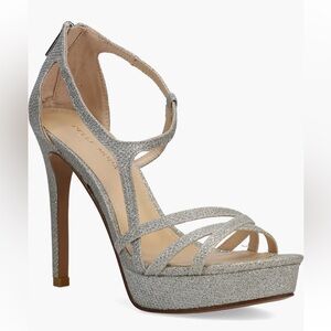 NWT Pelle Moda Oneda Platform Sandal Stiletto Heel